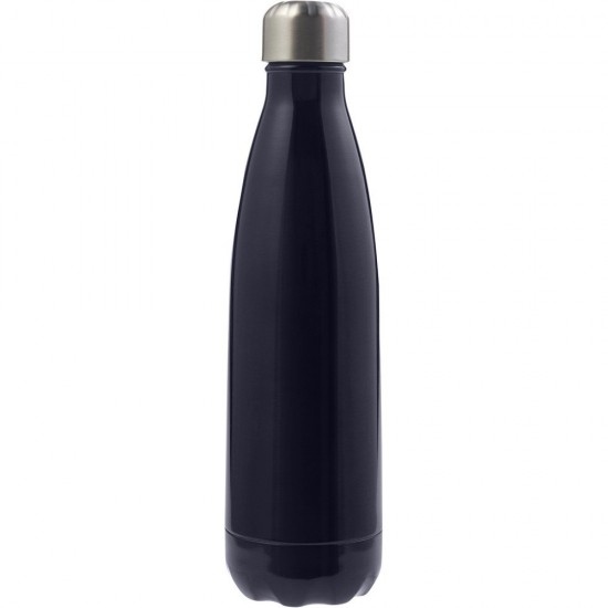 Пляшка для води 650 мл одностіннаr, нержавіюча сталь кобальт - V0654-04