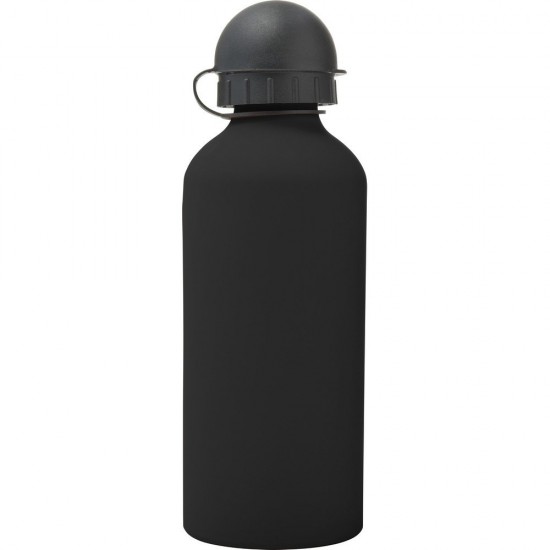 Пляшка для води Voyager, алюмінієва, 600 мл чорний - V0655-03