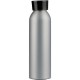 Пляшка для води Voyager, алюмінієва, 650 мл чорний - V0692-03