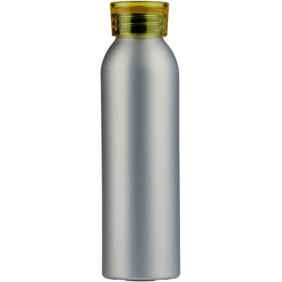 Пляшка для води Voyager, алюмінієва, 650 мл жовтий - V0692-08