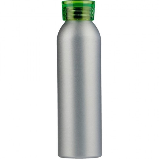 Пляшка для води Voyager, алюмінієва, 650 мл світло-зелений - V0692-10