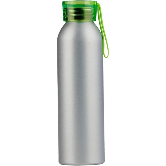 Пляшка для води Voyager, алюмінієва, 650 мл світло-зелений - V0692-10