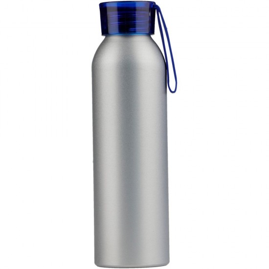 Пляшка для води Voyager, алюмінієва, 650 мл синій - V0692-11