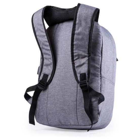 15-дюймовий рюкзак для ноутбука, захист RFID сірий - V0709-19