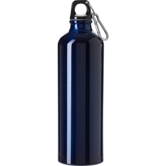 Пляшка для води Voyager, алюмінієва, 750 мл кобальт - V0744-04