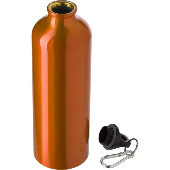Пляшка для води Voyager, алюмінієва, 750 мл помаранчевий - V0744-07
