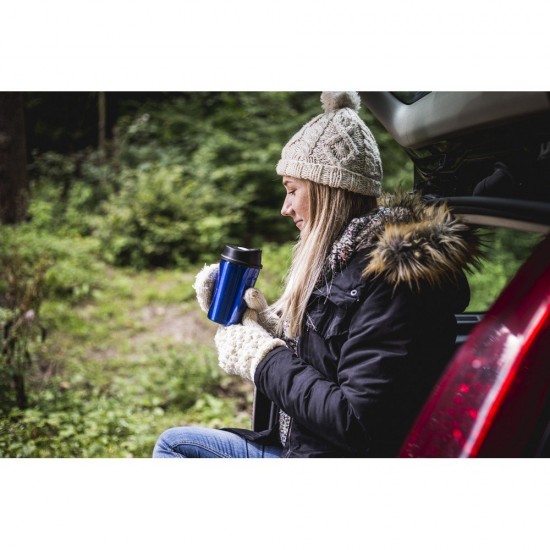 Термокружка 400 мл сталева Voyager Air Gifts Susan, вакуумна кобальт - V0754-04