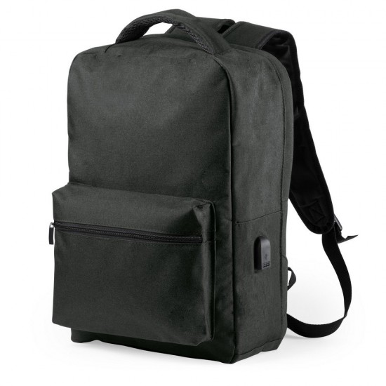 Протиугінний рюкзак, відділення для ноутбука 15 дюймів і планшета 10 дюймів, захист від радіочастотної ідентифікації чорний - V0767-03