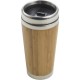 Термокружка 400 млз бамбуковим покриттям світло-коричневий - V0773-18