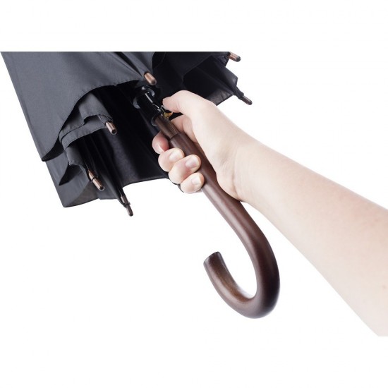 Автоматична парасолька rPET чорний - V0790-03