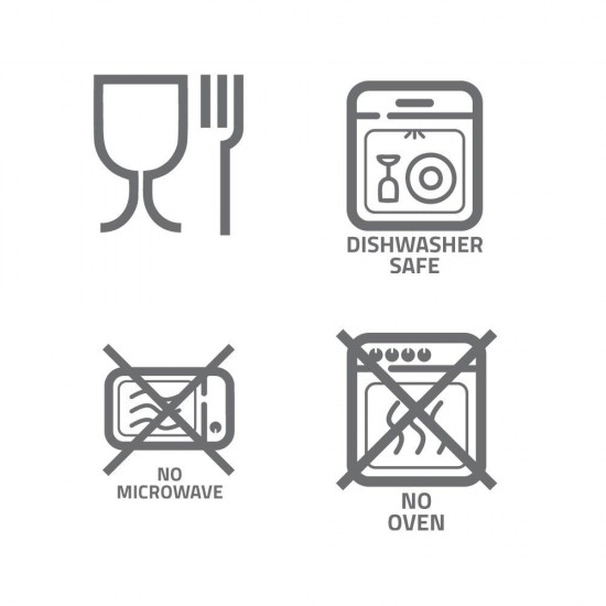 Кружка 360 мл емальована Voyager Sandra білий - V0800-02