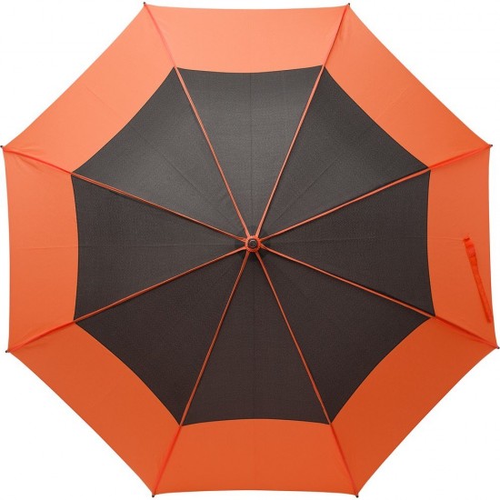 Вітрозахисна ручна парасолька помаранчевий - V0804-07