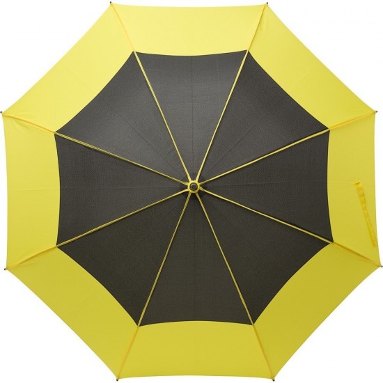 Вітрозахисна ручна парасолька жовтий - V0804-08