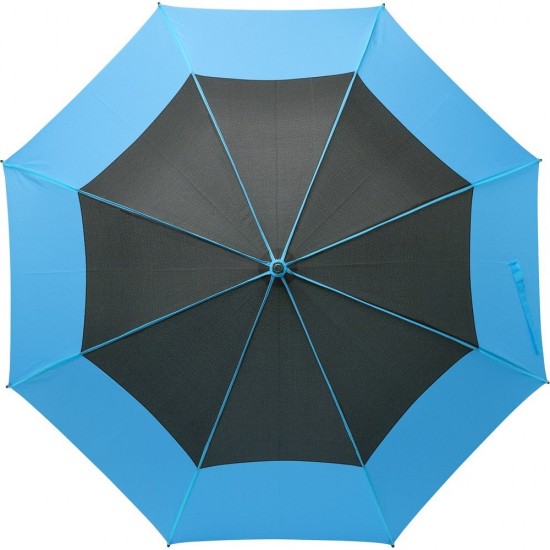 Вітрозахисна ручна парасолька блакитний - V0804-23