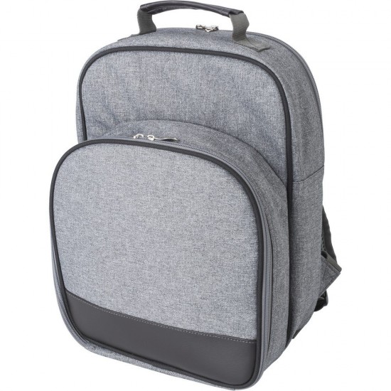 Рюкзак для пикника, сумка-холодильник сірий - V0837-19