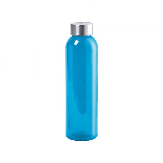 Пляшка для води Voyager, скляна, 500 мл синій - V0855-11