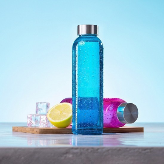 Пляшка для води Voyager, скляна, 500 мл синій - V0855-11