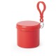 Дощовик-пончо в пластиковому контейнері червоний - V0889-05