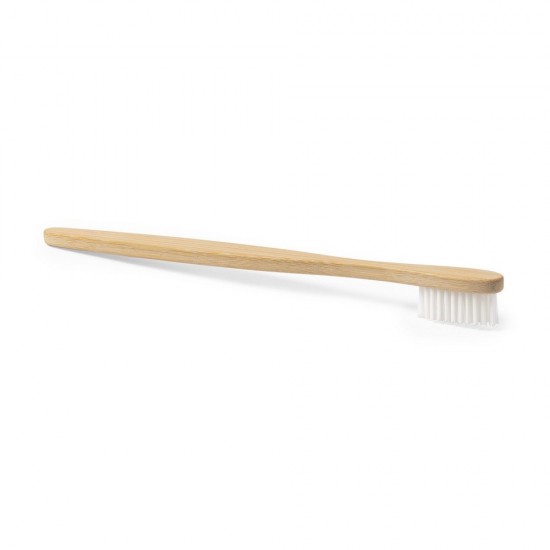 Бамбукова зубна щітка коричневий - V0895-16