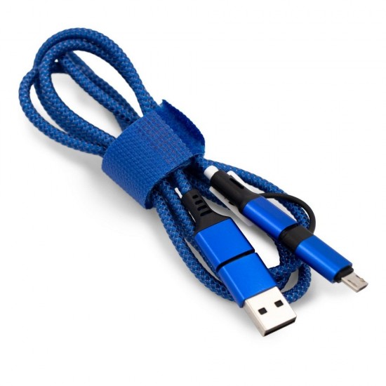 Кабель USB зарядки та синхронізації Kenneth кобальт - V0902-04