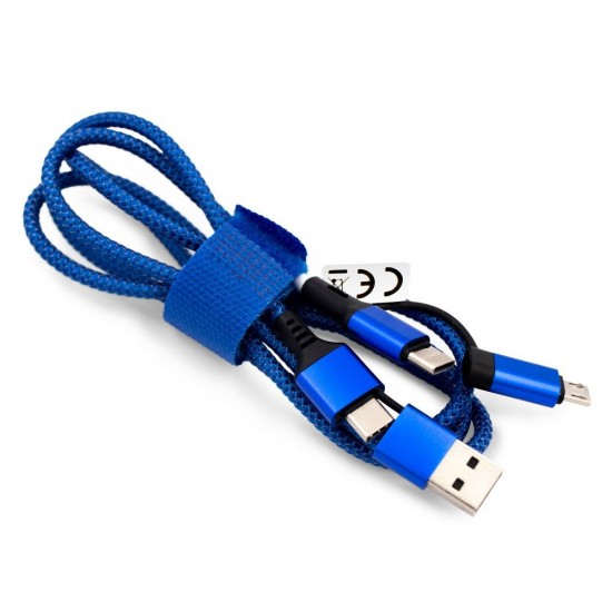 Кабель USB зарядки та синхронізації Kenneth кобальт - V0902-04