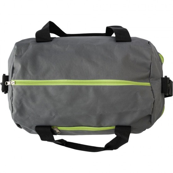 Дорожня спортивна сумка зелений/сірий - V0961-06