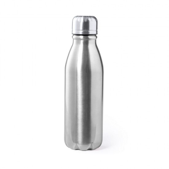 Пляшка для води спортивна 550 мл сріблястий - V0977-32
