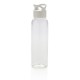 Пляшка для води спортивна 650 мл, кришка з ручкою білий - V0993-02