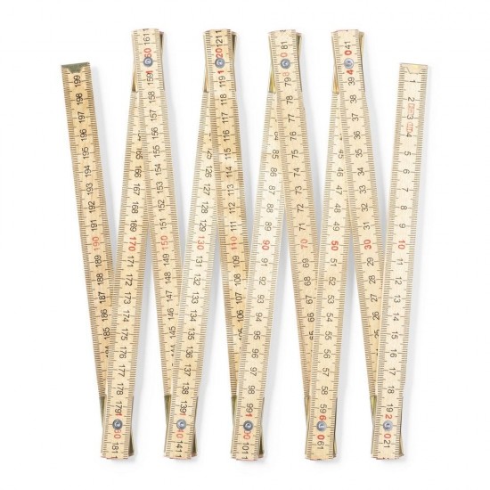 Лінійка розкладна 2 м Voyager дерев'яна натуральний - V1022-17