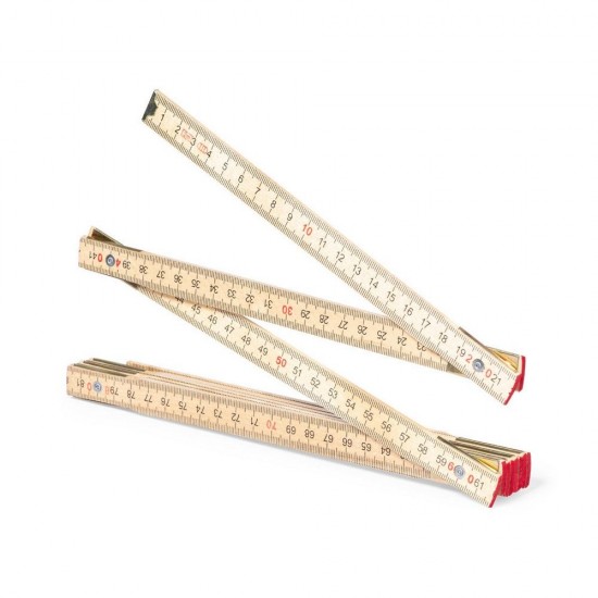 Лінійка розкладна 2 м Voyager дерев'яна натуральний - V1022-17