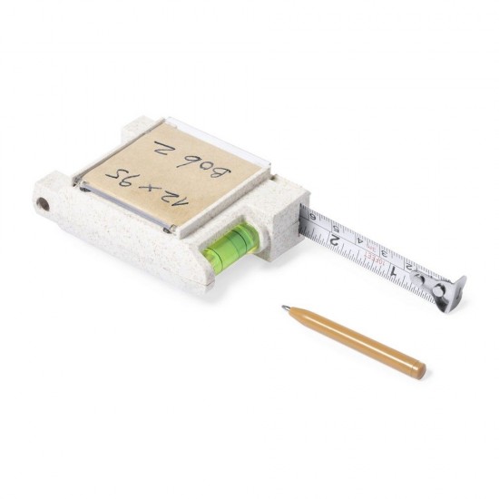 Рулетка 3 м 4в1 Voyager з рівнем натуральний - V1031-00