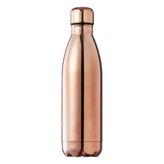 Пляшка для води 790 мл, мідна поверхня золотистий - V1061-24