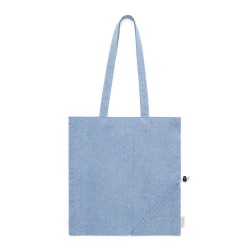 Сумка-шопер з довгими ручками Voyager Recycled синій - V1075-11