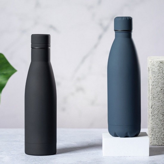 Пляшка для води 790 мл сталева Voyager чорний - V1076-03