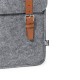Рюкзак з фетру RPET сірий - V1084-19