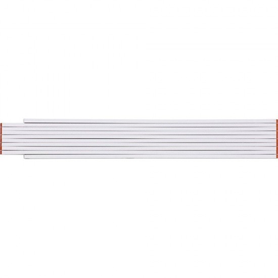 Лінійка розкладна 2 м Voyager пластикова білий - V1154-02