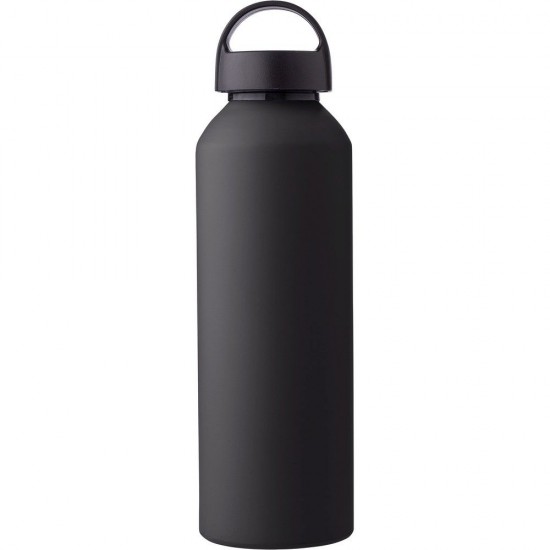 Пляшка для води алюмінієва 800 мл чорний - V1185-03