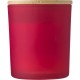 Свічка парфумована (карнаубський віск) в склі червоний - V1196-05