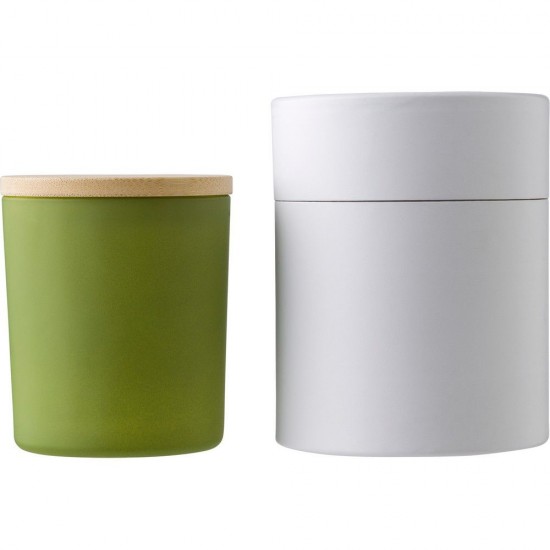 Аромасвічка Voyager в склі зелений - V1196-06