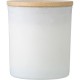 Свічка парфумована (карнаубський віск) в склі білий - V1198-02