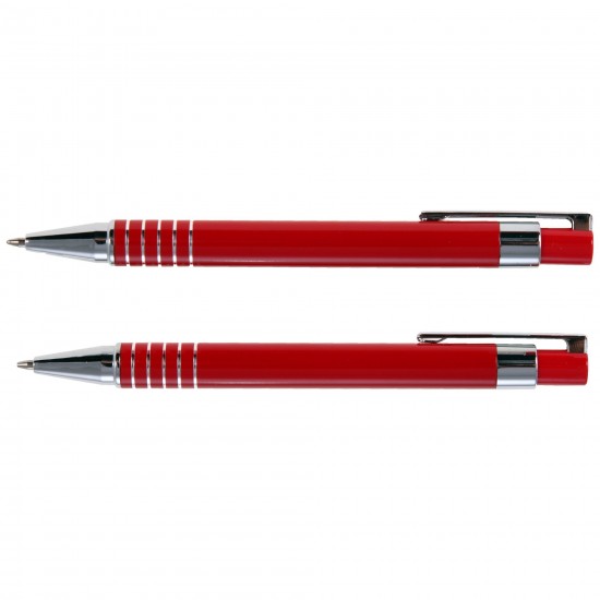 Письмовий набір, кулькова ручка і олівець червоний - V1203-05