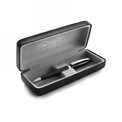 Ручка пластикова кулькова Voyager Charles dickens чорний - V1206-03