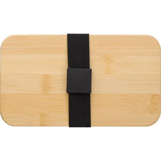 Ланч-бокс 400 мл пластиковий з приборами Voyager, 2шт білий/натуральний - V1215-02