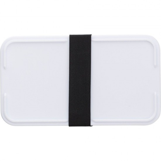 Ланч-бокс 400 мл пластиковий з приборами Voyager, 2шт білий/натуральний - V1215-02