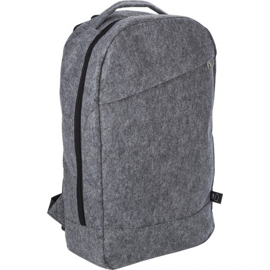 Рюкзак з фетру RPET сірий - V1260-19