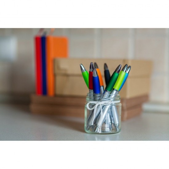 Ручка пластикова кулькова Voyager зелений - V1272-06