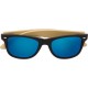 Окуляри сонцезахисні UV400, бамбукові дужки синій - V1285-11