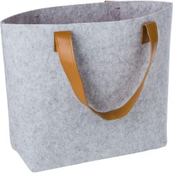 Сумка-шопер з короткими ручками Voyager Felt сірий - V1288-19 Сумка-шопер з короткими ручками Voyager Felt сірий - V1288-19