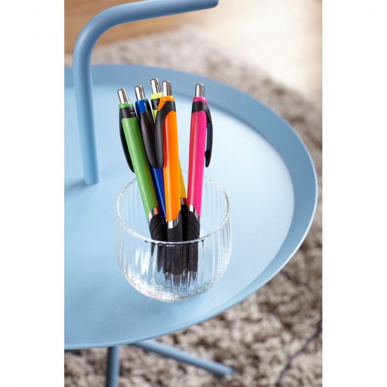 Ручка пластикова кулькова Voyager кобальт - V1297-04