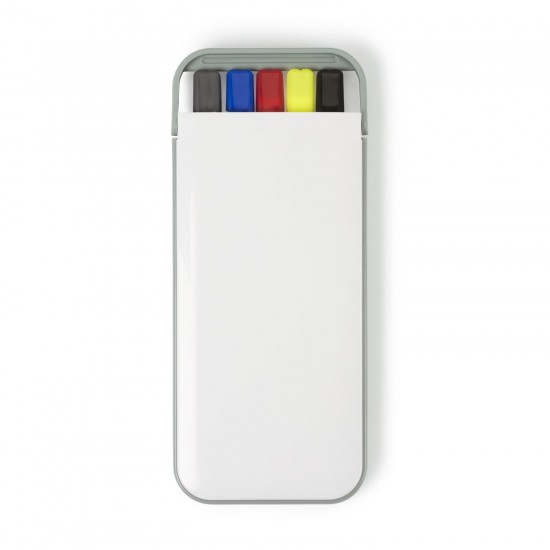 Письмовий набір 3в1 Voyager білий - V1314-02